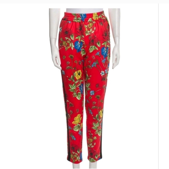 Alice + Olivia Floral Muticolor Straight Pant Size XS NWOT - Picture 6 of 10